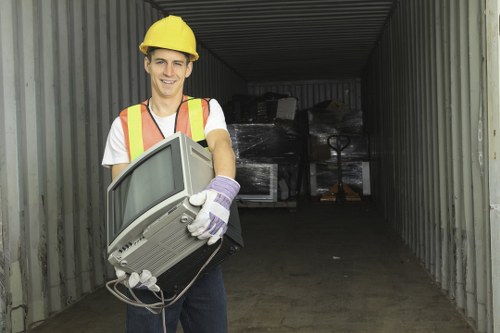 Sustainable waste recycling process in Ealing